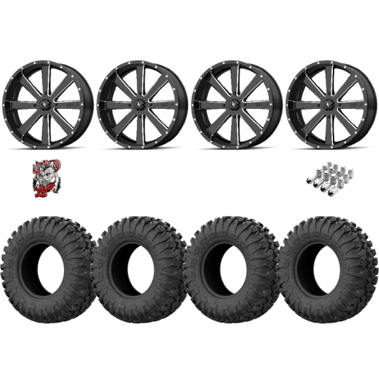 EFX Motoclaw 35-10-20 Tires on MSA M34 Flash Wheels