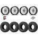 EFX Motoclaw 35-10-20 Tires on MSA M45 Portal Machined Wheels