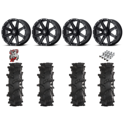 High Lifter Outlaw Max 28-10-14 Tires on MSA M33 Clutch Wheels
