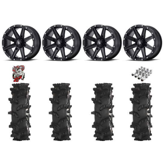 High Lifter Outlaw Max 33-10-15 Tires on MSA M33 Clutch Wheels