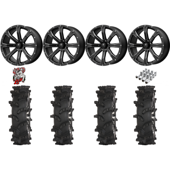 High Lifter Outlaw Max 28-10-14 Tires on MSA M42 Bounty Wheels