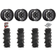 High Lifter Outlaw Max 33-10-15 Tires on MSA M45 Portal Milled Wheels