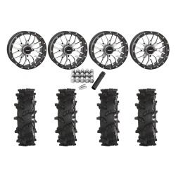 High Lifter Outlaw Max 33x10-20 Tires on ST-3 Machined Wheels