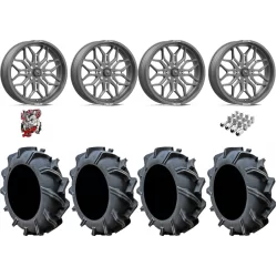 High Lifter Outlaw Max 33-10-20 Tires on MSA M46 Blade Milled
