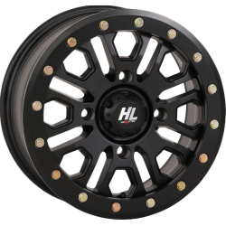 High Lifter HL23 Matte Black Beadlock 14x7 Wheel/Rim