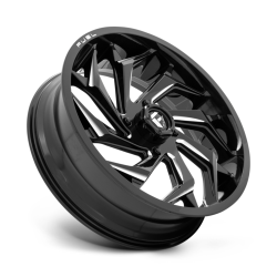 Fuel Off Road Reaction Gloss Black & Milled 20x7 Wheel/Rim