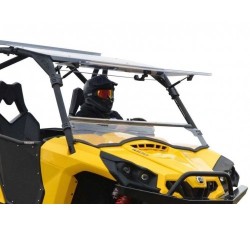 Can-Am Commander Scratch Resistant Flip Windshield