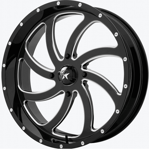 MSA M36 Switch Milled 22x7 Wheel/Rim