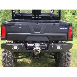 Polaris Ranger Mid-Size Rear Bumper With Lights & Winch Mount 