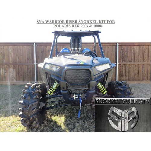 SYA 3 Inch Warrior Riser Snorkel kit for Polaris RZR 900S / 1000S 2015-2022