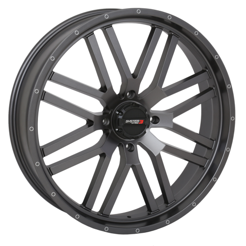 System 3 Offroad ST-3 Gunmetal Grey 24x6.5 Wheel/Rim