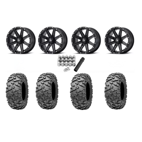 Maxxis Bighorn 2.0 Tires 29x9-14 on MSA M33 Clutch Wheels