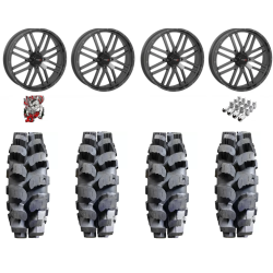 Interco Bogger 38-10-22 Tires on ST-3 Grey Wheels