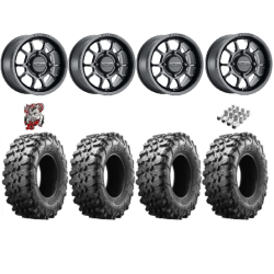 Maxxis Carnivore 33-10-15 Tires on Method MR409 Bead Grip (15x8) Wheels
