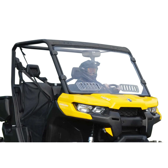Can-Am Defender Scratch Resistant Vented Full Windshield