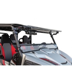 Yamaha Wolverine X4 Scratch Resistant Flip Windshield