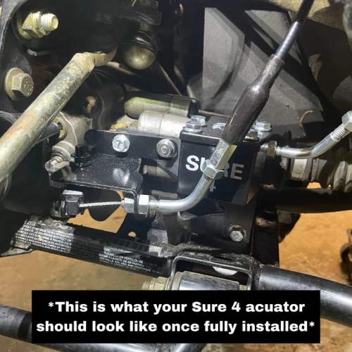 Knight ATV Arctic Cat Sure 4 Armor Kit