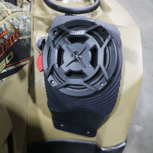 Yamaha Kodiak 450 Bluetooth ATV Speaker Pods - Fender Mounted Yamaha Kodiak 450 Bluetooth ATV Speaker Pods - Fender Mounted