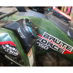 Kawasaki Brute Force / Prairie Bluetooth ATV Speaker Pods - Fender Mounted Kawasaki Brute Force / Prairie Bluetooth ATV Speaker Pods - Fender Mounted