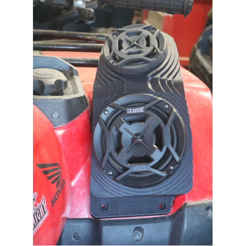 Honda Foreman and Rubicon 2014+ Double Bluetooth ATV Speaker Pods - Fender Mounted