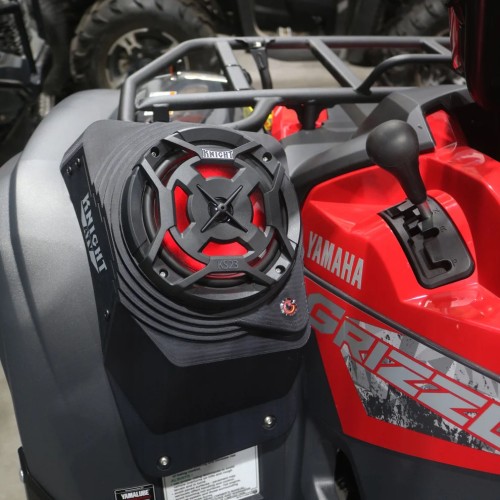 Yamaha Grizzly 700 Waterproof ATV Speaker Pods - Fender Mounted Yamaha Grizzly 700 Waterproof ATV Speaker Pods - Fender Mounted