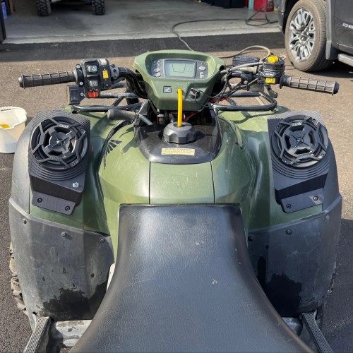 Honda Rincon Waterproof ATV Speaker Pods - Fender Mounted Honda Rincon Waterproof ATV Speaker Pods - Fender Mounted