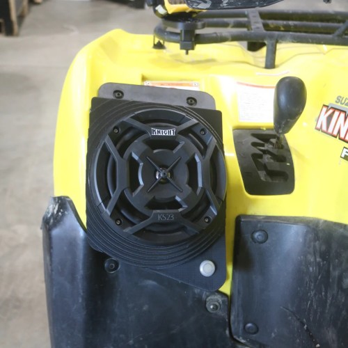 Suzuki King Quad 700/750 Bluetooth ATV Speaker Pods - Fender Mounted Suzuki King Quad 700/750 Bluetooth ATV Speaker Pods - Fender Mounted
