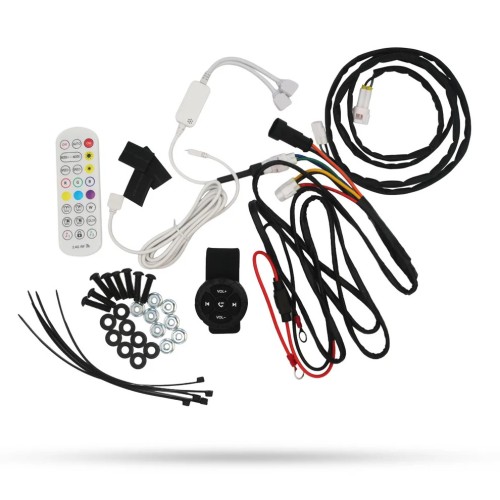 Suzuki King Quad 700/750 Bluetooth ATV Speaker Pods - Fender Mounted Suzuki King Quad 700/750 Bluetooth ATV Speaker Pods - Fender Mounted