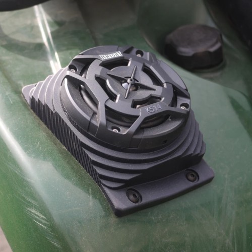 Kawasaki Brute Force 750 2002 to 2023 Bluetooth LED ATV Rear Speaker Pods - Fender Mounted Kawasaki Brute Force 750 2002 to 2023 Bluetooth LED ATV Rear Speaker Pods - Fender Mounted