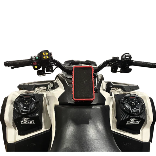 Can-Am Outlander Bluetooth ATV Speaker Pods - Fender Mounted Can-Am Outlander Bluetooth ATV Speaker Pods - Fender Mounted