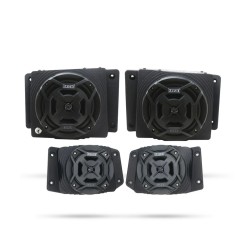 Polaris Sportsman Bluetooth LED ATV Surround Sound System - Fender Mounted