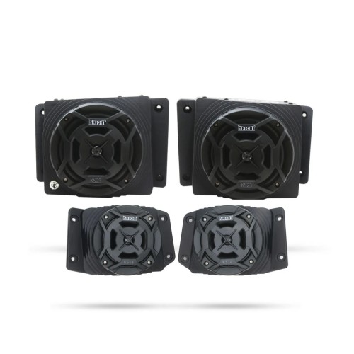 Polaris Sportsman Bluetooth LED ATV Surround Sound System - Fender Mounted Polaris Sportsman Bluetooth LED ATV Surround Sound System - Fender Mounted