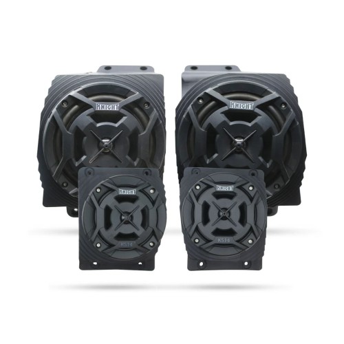 Kawasaki Brute Force 750 2002 to 2023 Waterproof Surround Sound System - Fender Mounted Kawasaki Brute Force 750 2002 to 2023 Waterproof Surround Sound System - Fender Mounted