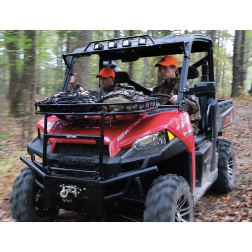 Seizmik Hood Rack for Polaris Ranger Full and Mid Size Round Tube Seizmik Hood Rack for Polaris Ranger Full and Mid Size Round Tube