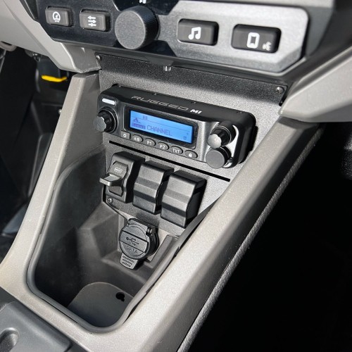 Rugged Radios 2026 Polaris RZR Pro R Ultimate with 10.4 Inch Touchscreen Radio Mount Rugged Radios 2026 Polaris RZR Pro R Ultimate with 10.4 Inch Touchscreen Radio Mount