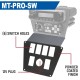 Rugged Radios Lower Accessory Panel for Polaris RZR PRO XP, RZR Turbo R, and RZR PRO R Dash Mount Radio and Intercom