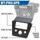 Rugged Radios Lower Accessory Panel for Polaris RZR PRO XP, RZR Turbo R, and RZR PRO R Dash Mount Radio and Intercom