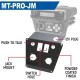 Rugged Radios Lower Accessory Panel for Polaris RZR PRO XP, RZR Turbo R, and RZR PRO R Dash Mount Radio and Intercom