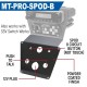 Rugged Radios Lower Accessory Panel for Polaris RZR PRO XP, RZR Turbo R, and RZR PRO R Dash Mount Radio and Intercom