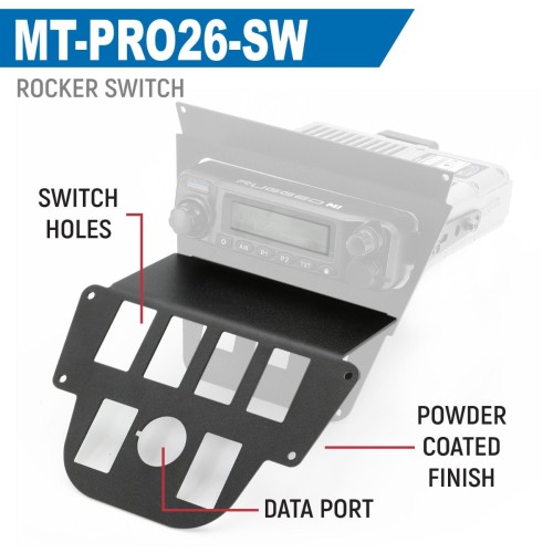 Rugged Radios Lower Accessory Panel for 2026 Polaris RZR Pro R Ultimate with 10.4 Inch Touchscreen Rugged Radios Lower Accessory Panel for 2026 Polaris RZR Pro R Ultimate with 10.4 Inch Touchscreen