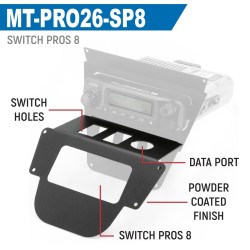Rugged Radios Lower Accessory Panel for 2026 Polaris RZR Pro R Ultimate with 10.4 Inch Touchscreen Rugged Radios Lower Accessory Panel for 2026 Polaris RZR Pro R Ultimate with 10.4 Inch Touchscreen