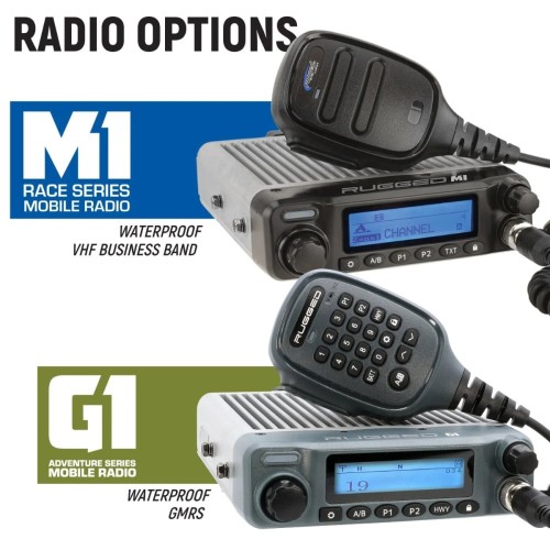 Rugged Radios 2026 Polaris RZR Pro R Ultimate – Complete Communication Kit with Bluetooth Intercom and 2-Way Radio (10.4″ Touchscreen Models Only) Rugged Radios 2026 Polaris RZR Pro R Ultimate – Complete Communication Kit with Bluetooth Intercom and 2-Way Radio (10.4″ Touchscreen Models Only)