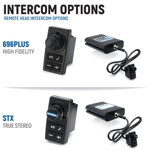 Rugged Radios 2026 Can-Am Maverick X3 Complete Communication Kit with Bluetooth Intercom and 2-Way Radio (10.25" Touchscreen Models Only)