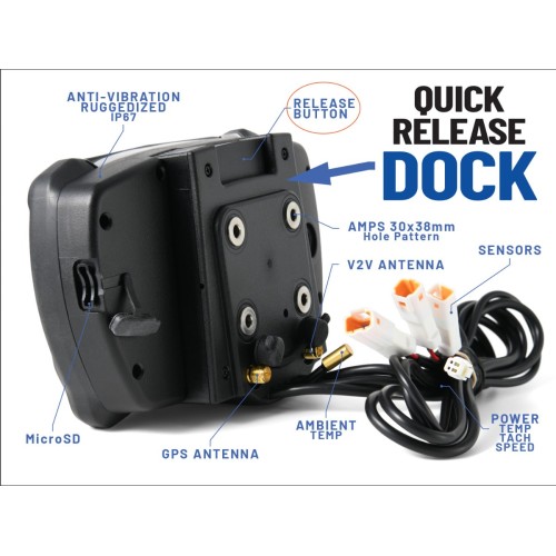 Trail Tech Voyager Pro4 GPS Kit - UTV Trail Tech Voyager Pro4 GPS Kit - UTV