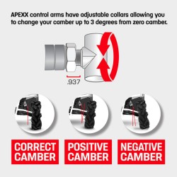 APEXX Front Lower Control Arms Polaris Sportsman 450/570 APEXX Front Lower Control Arms Polaris Sportsman 450/570
