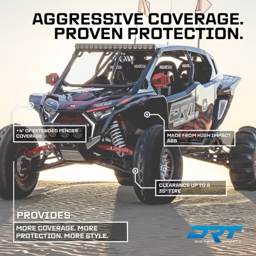 DRT Motorsports Polaris RZR 2025+ Pro Series Fender Kit (Pro XP / Pro S / Pro R)