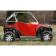 Polaris RZR Black Safari Fender Flares Polaris RZR Black Safari Fender Flares