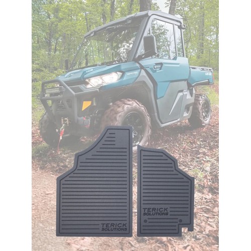 Terick Solutions Can-Am Defender HD11 Rubber Floor Mats
