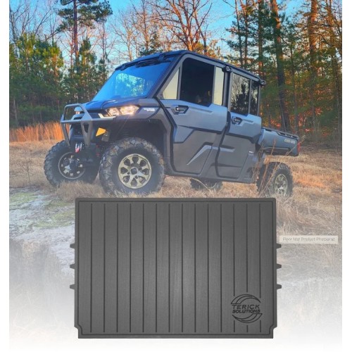 Terick Solutions Can-Am Defender HD11 Rubber Floor Mats