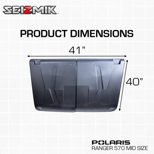 Seizmik Roof Kit for Polaris Ranger 570 Midsize